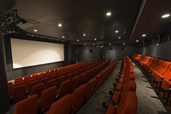 Bio Carl er Cinematekets største biograf med plads til 182 personer.